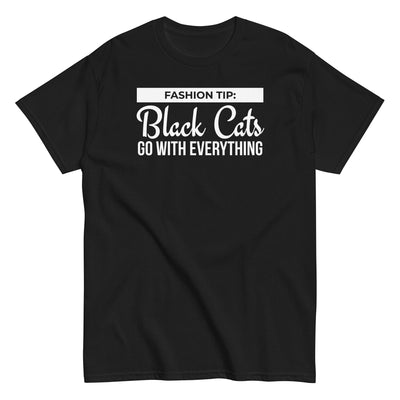 Black Cat Fashion T-Shirt