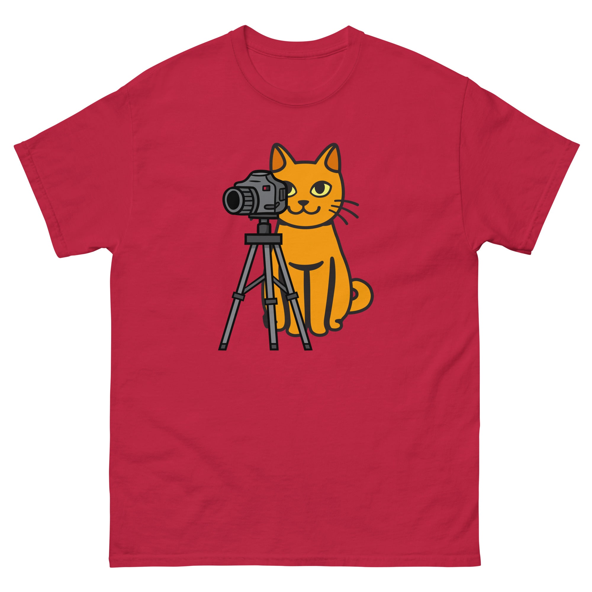 Tripod Photo Cat T-Shirt