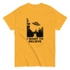 I Want To Believe Cat UFO Shirt