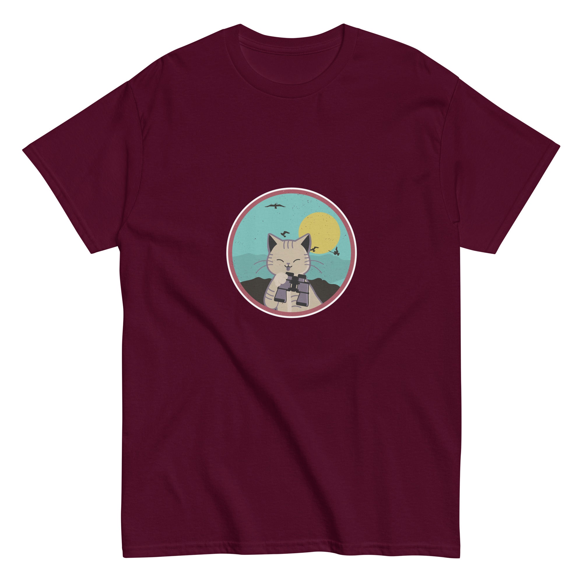 Can't Catch Seagulls Cat T-Shirt