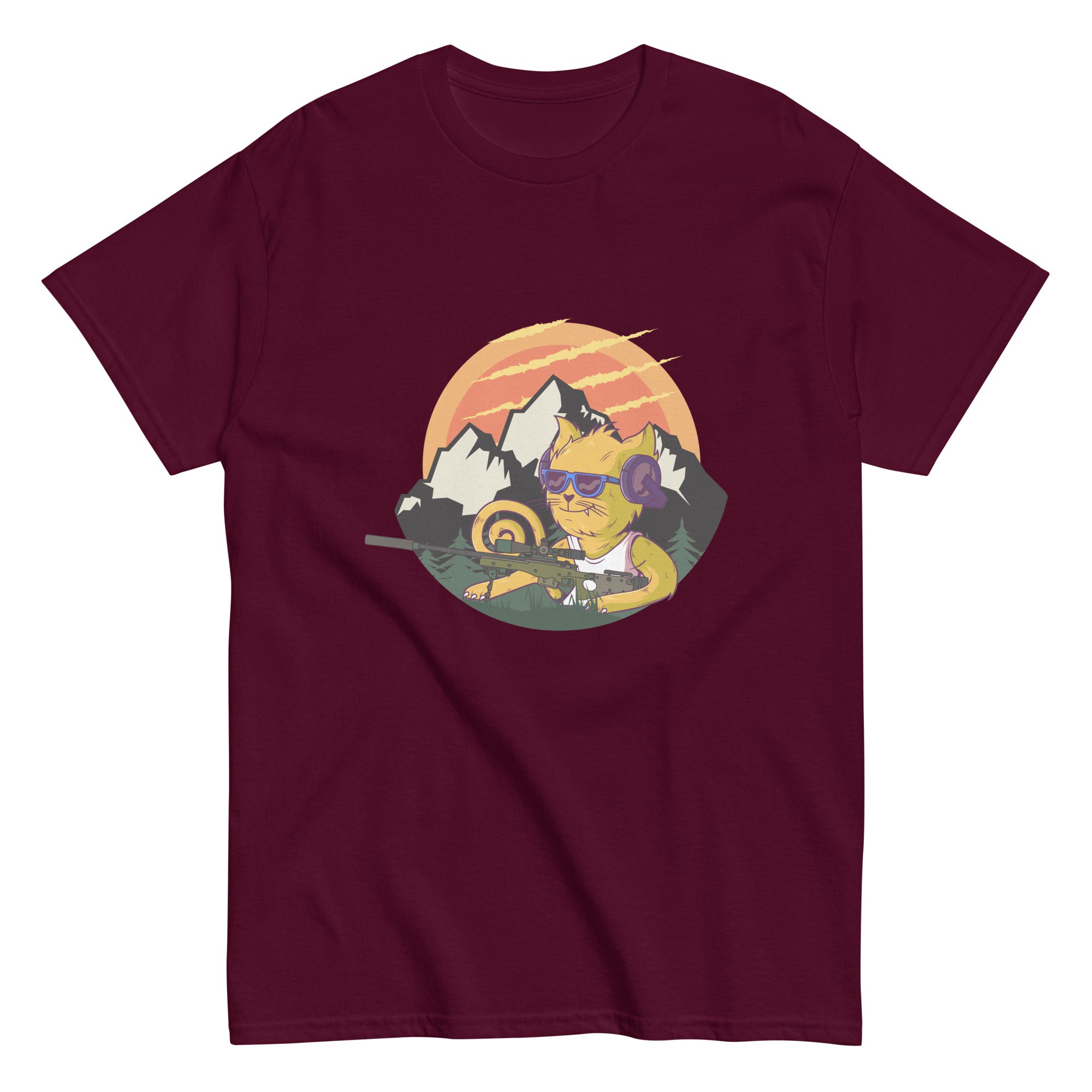 High Powered Hunt Cat T-Shirt