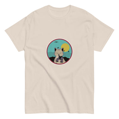 Can't Catch Seagulls Cat T-Shirt