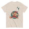 Retro Kite Flying Cat T-Shirt