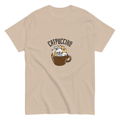 CatPuccino Coffee and Cats T-Shirt