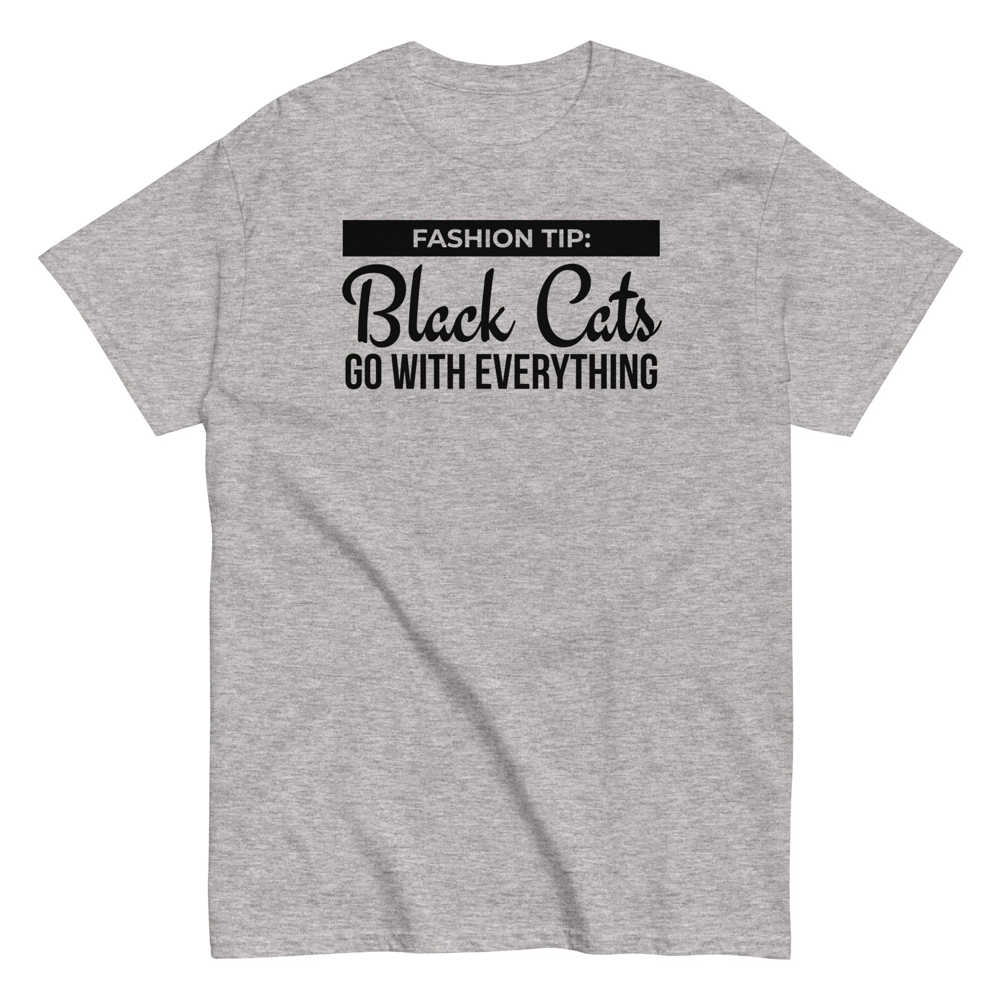 Black Cat Fashion T-Shirt