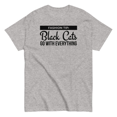 Black Cat Fashion T-Shirt