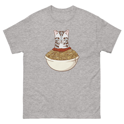 Cat in Spaghetti Bowl T-Shirt