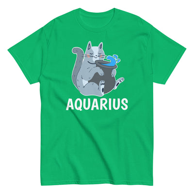 Zodiac Cat: Aquarius T-Shirt