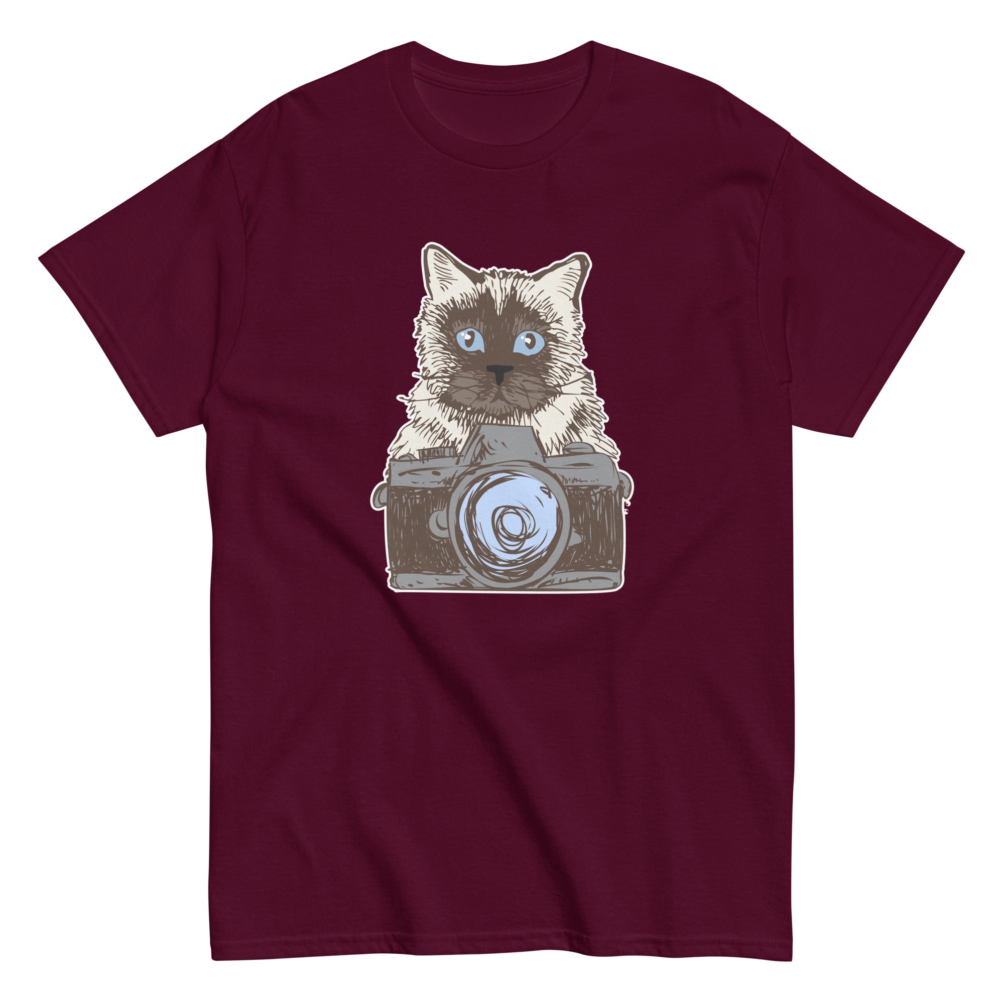 Say Cheese Cat T-Shirt