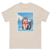 Christmas Cat In The Snow T-Shirt