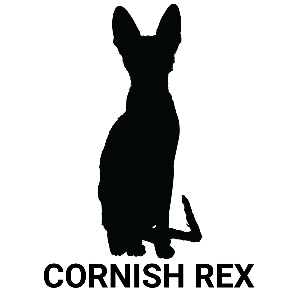 Cornish Rex Cat Breed T-Shirt