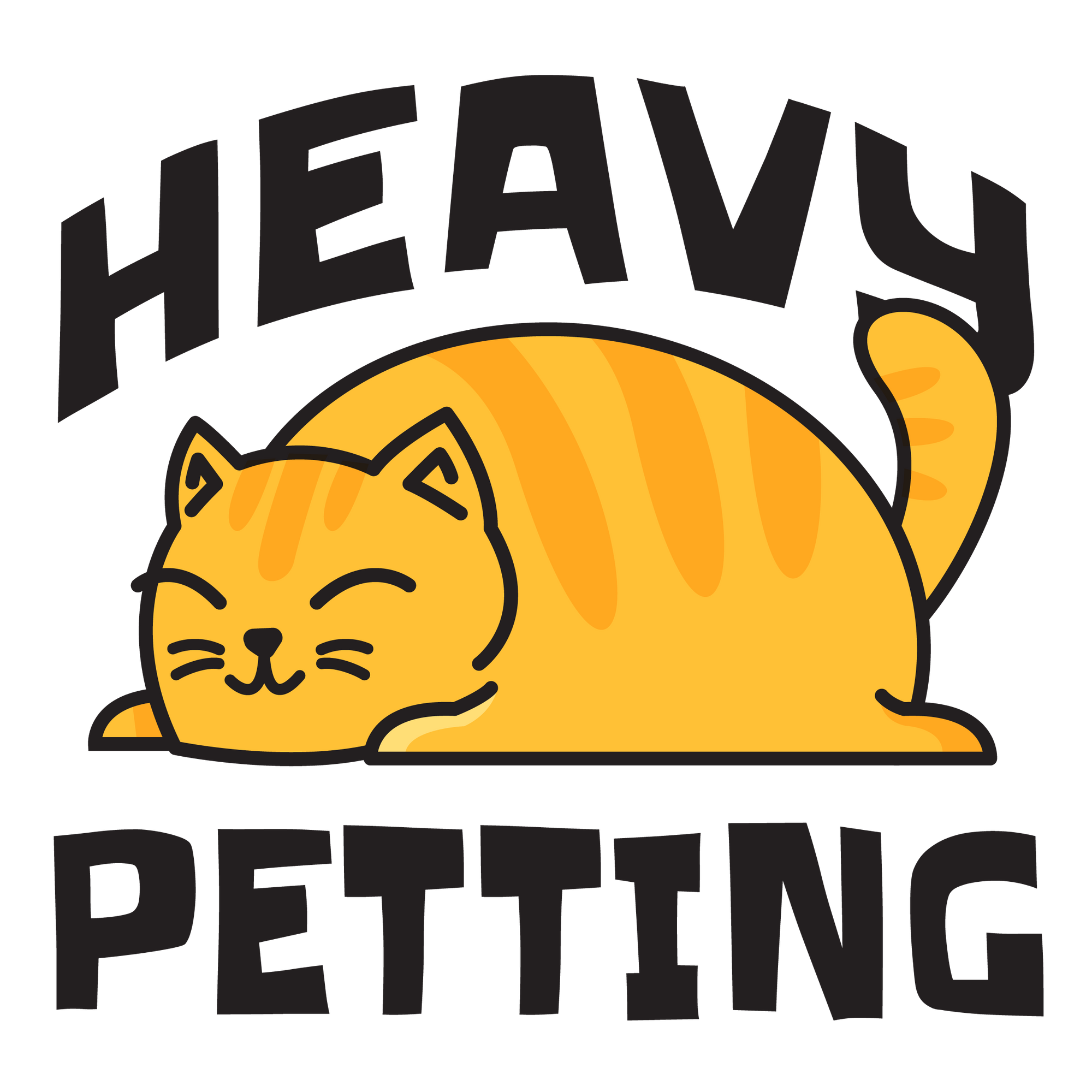 Heavy Petting (Fat Cat) T-Shirt