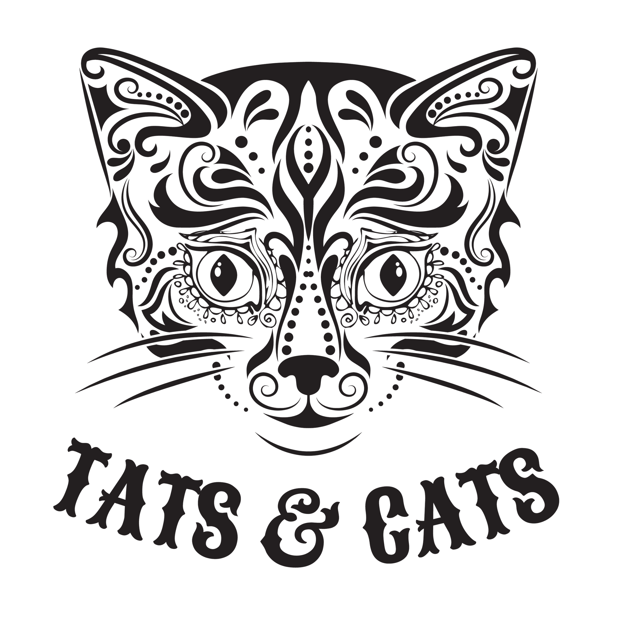 Tats & Cats Tattoo T-Shirt