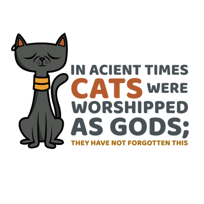 Cat Worship Quote T-Shirt