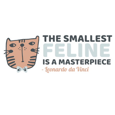 Feline Masterpiece Quote T-Shirt