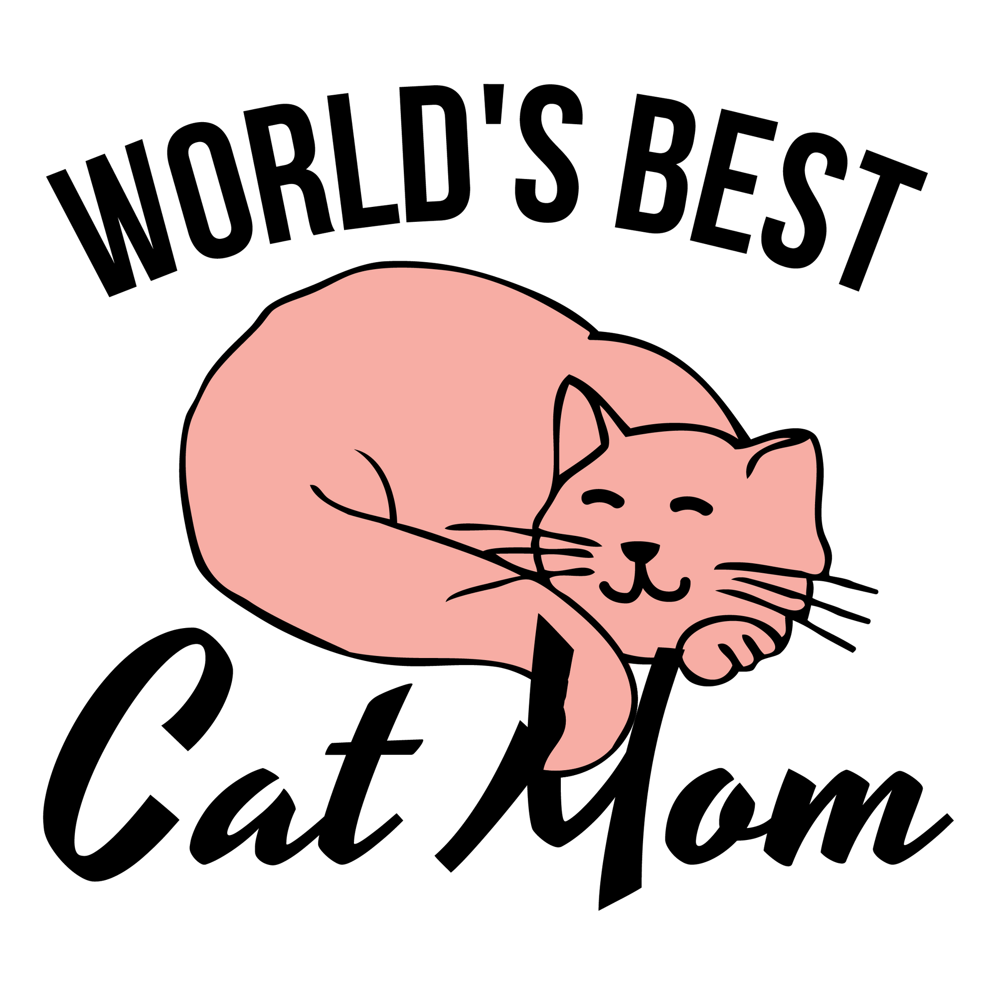 World's Best Cat Mom T-Shirt