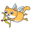Cupid Cat T-Shirt