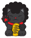Lucky Cat #6: Afro Cat T-Shirt