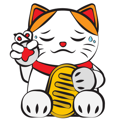 Lucky Cat #7: Hopeful Cat T-Shirt