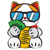 Lucky Cat #12: Rich Cat T-Shirt