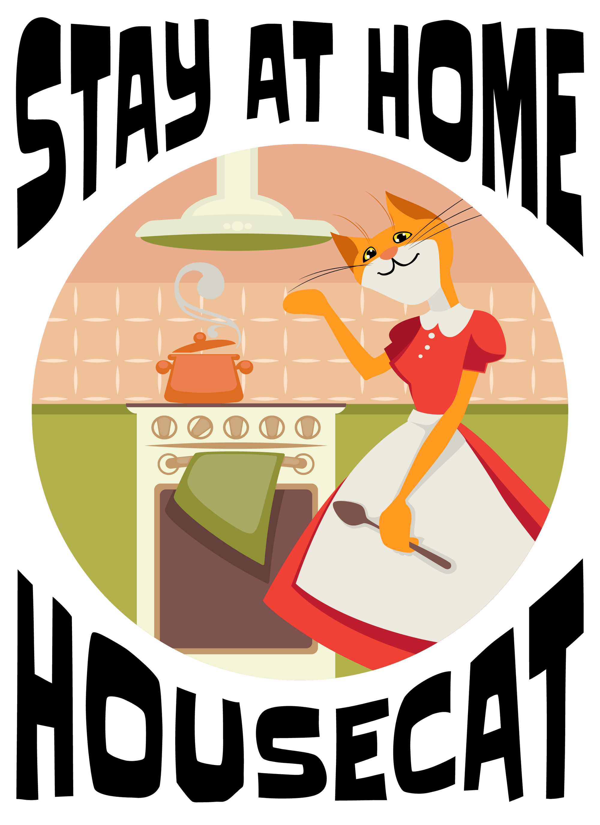 Stay At Home Housecat T-Shirt