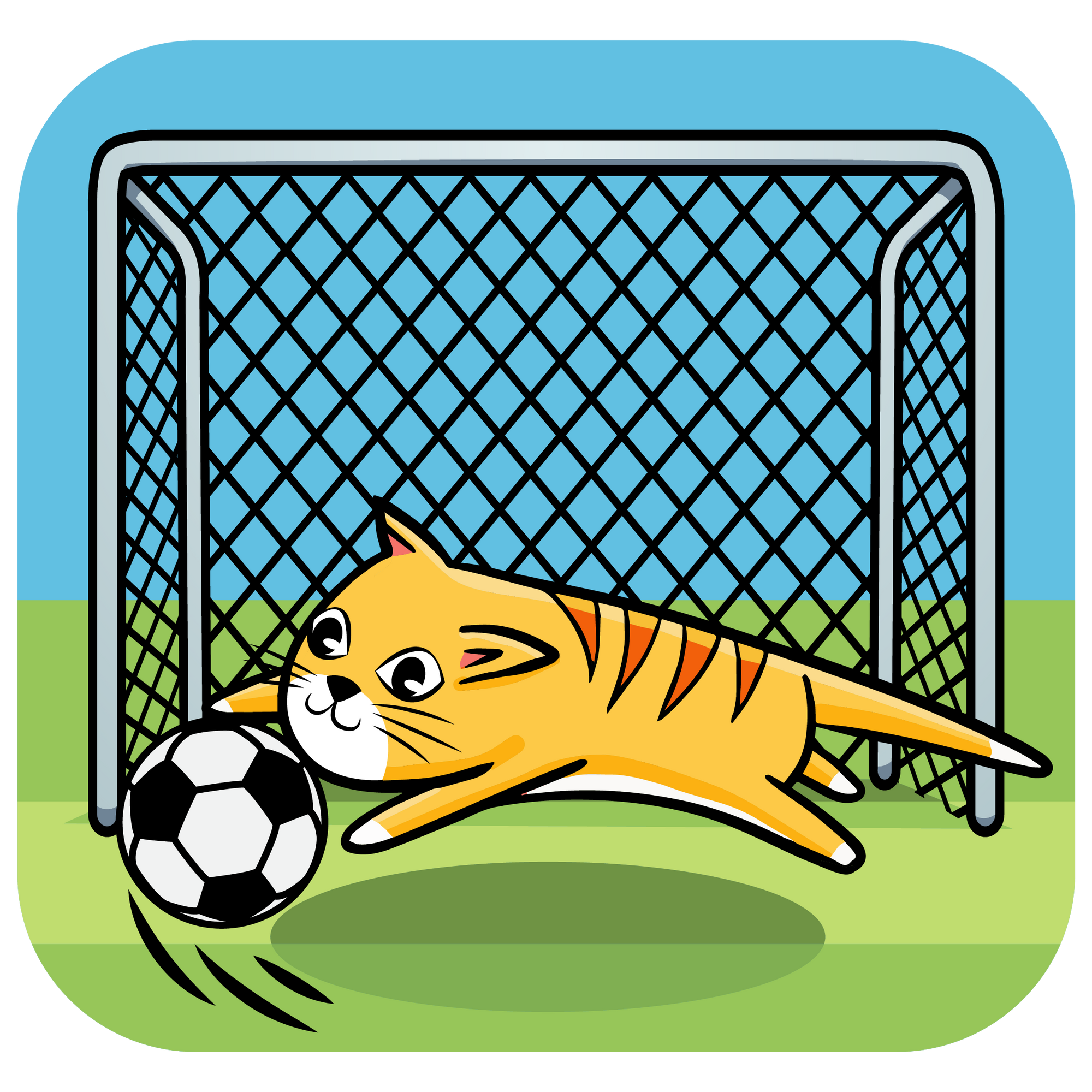 Soccer Goalie Cat T-Shirt