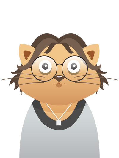 John Lennon Cat T-Shirt