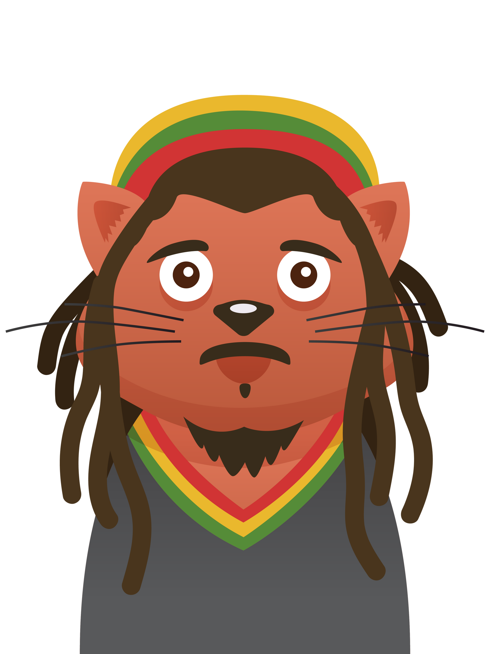 Bob Marley Cat T-Shirt