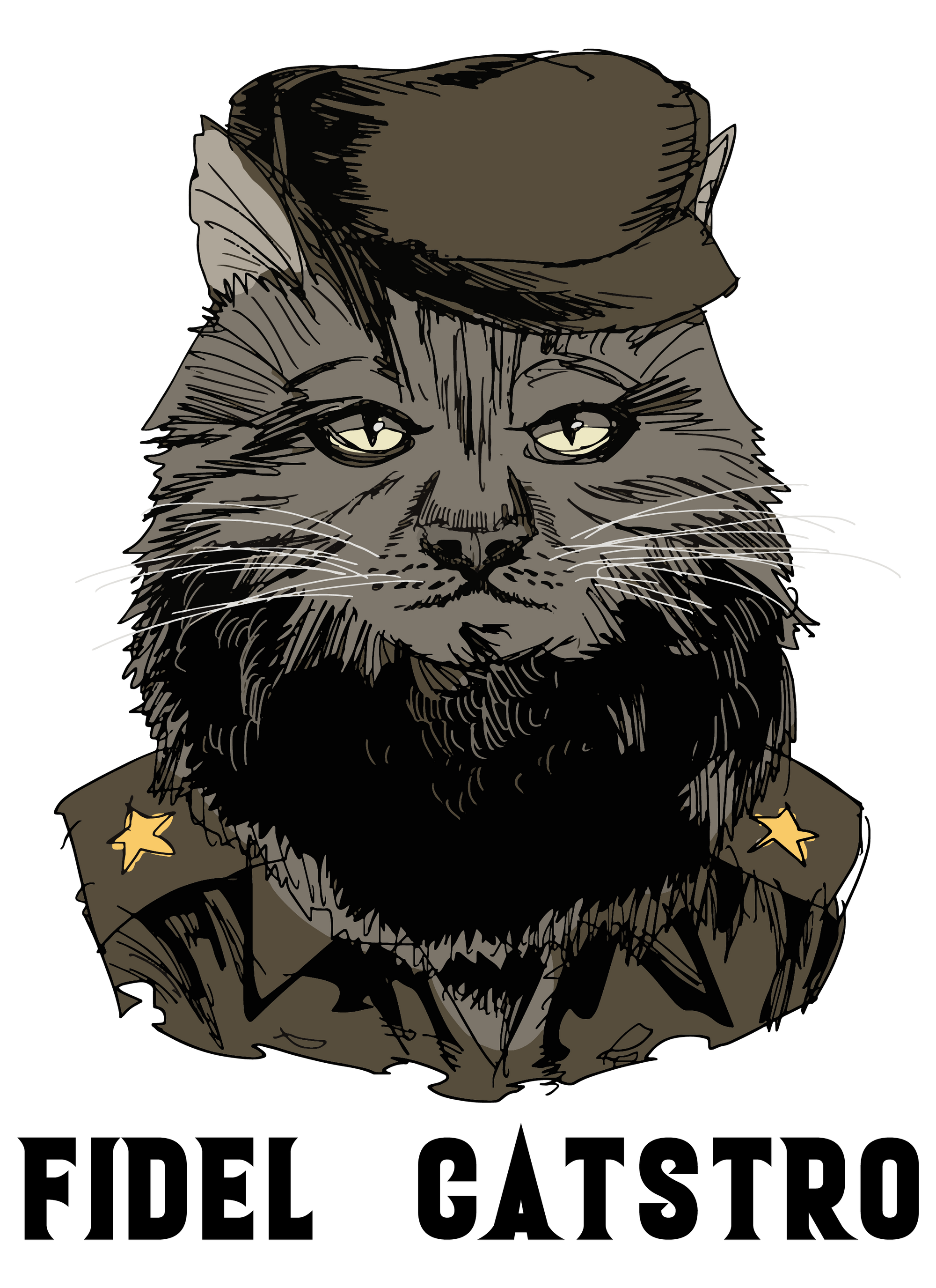 Fidel Catstro T-Shirt