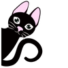 Peeping Tom Cat T-Shirt
