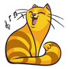 Singing Cute Cat T-Shirt
