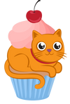 Cat Cupcake T-Shirt