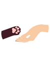 Cat Paw and Hand T-Shirt