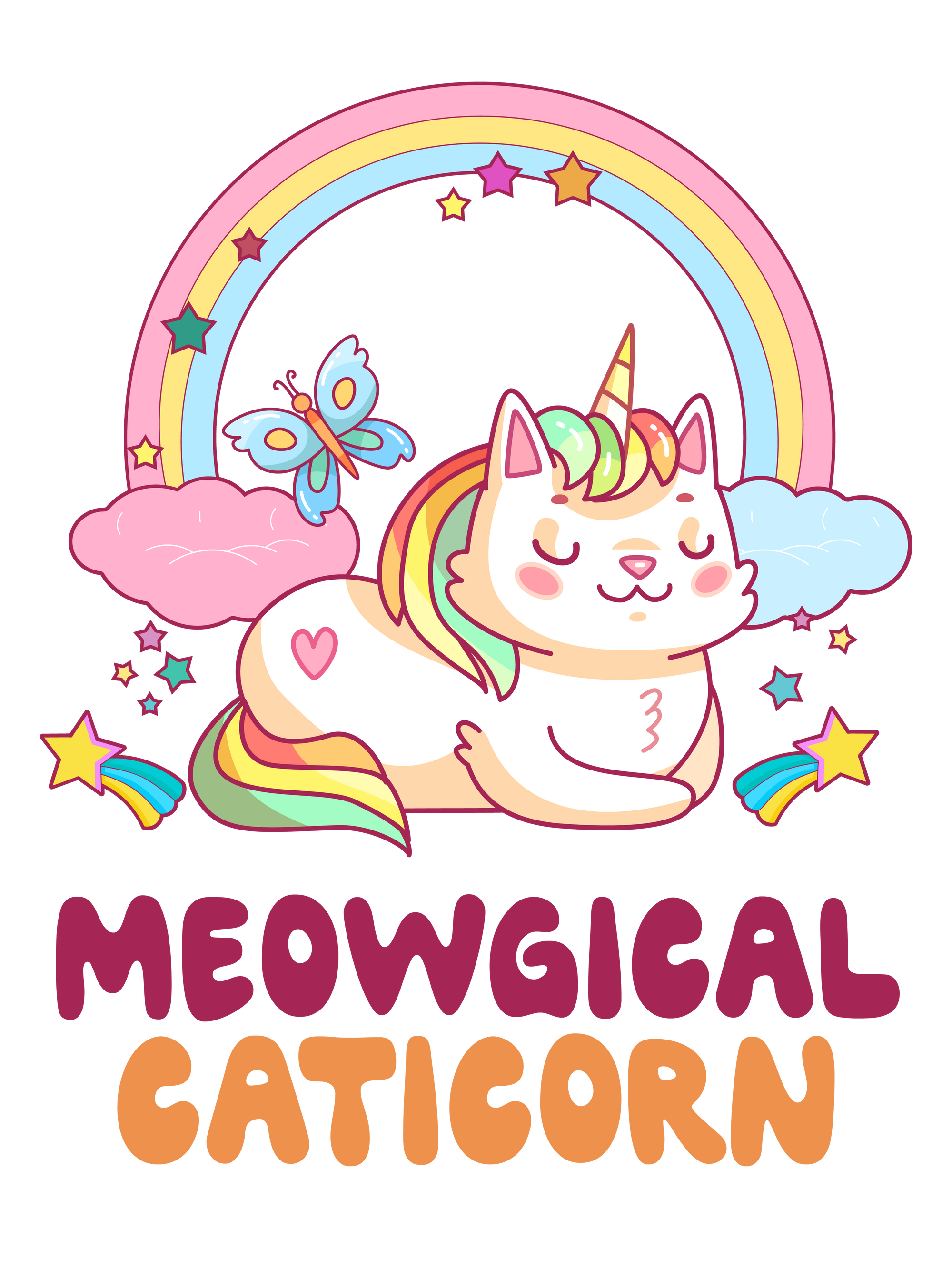 Meowgical Caticorn T-Shirt
