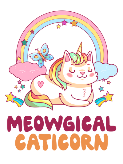 Meowgical Caticorn T-Shirt