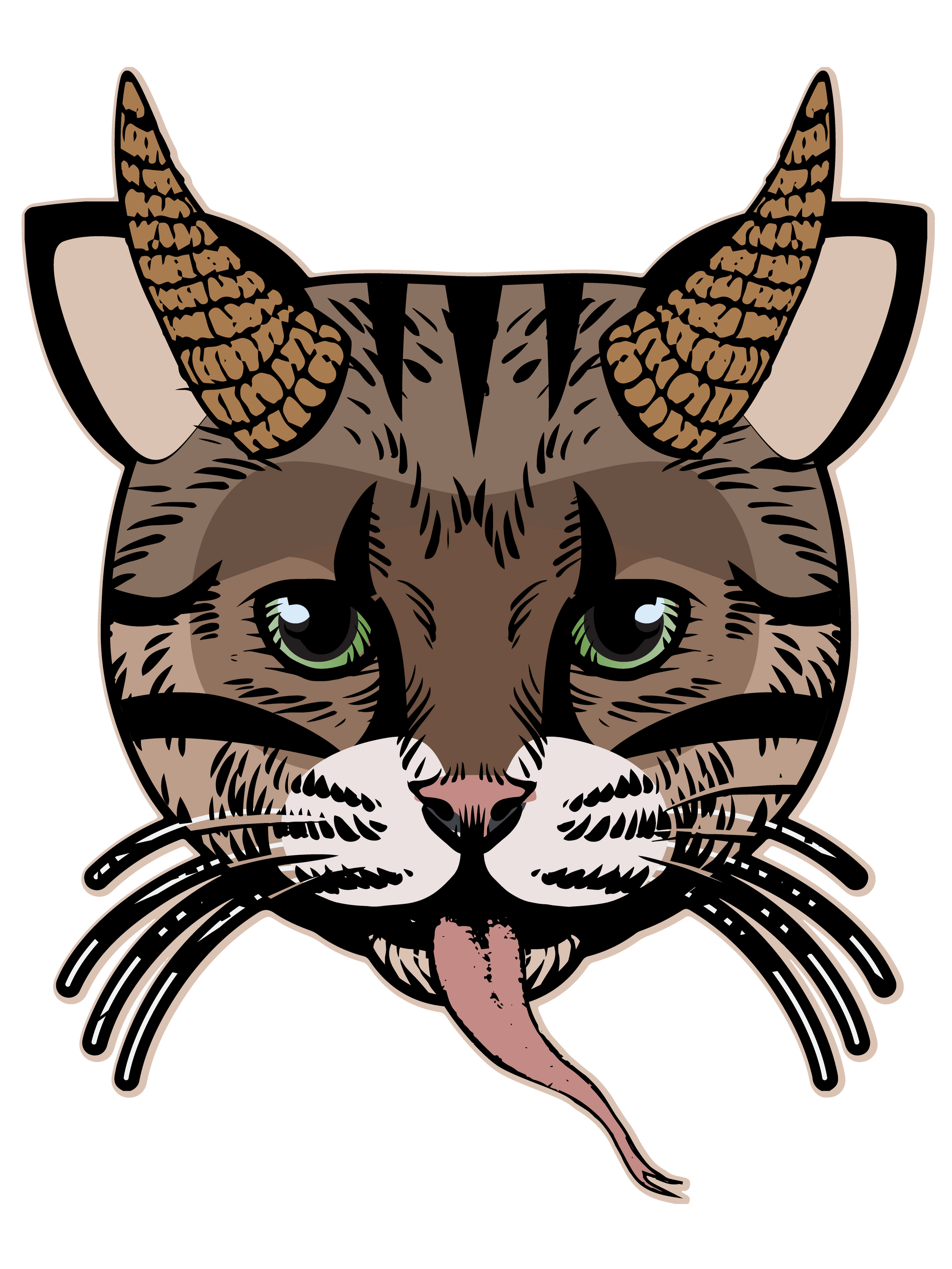 LuciFURR The Cat T-Shirt