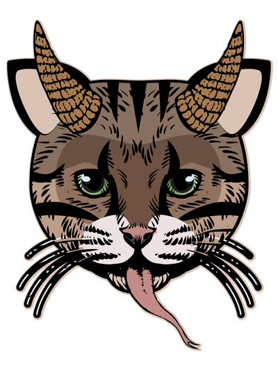 LuciFURR The Cat T-Shirt