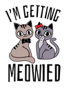 Getting Married Cat T-Shirt