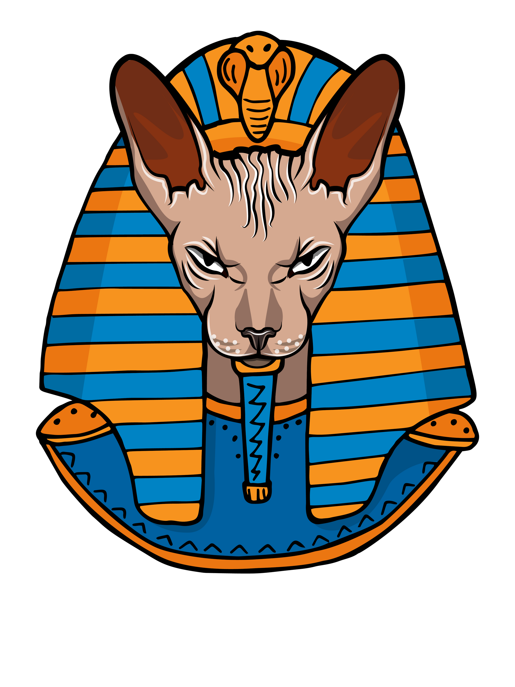 Egyptian Powerslave Cat T-Shirt