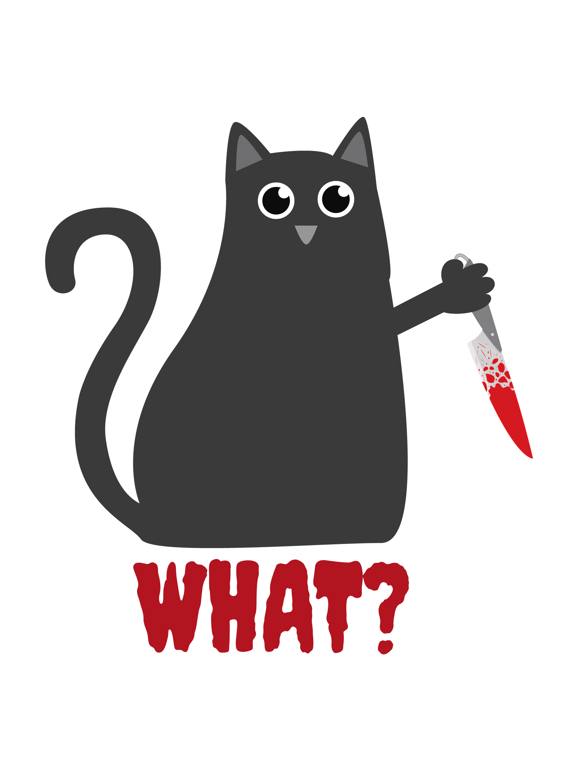 Stabby Cat (Stabby Tabby) T-Shirt