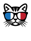 France Cat T-Shirt
