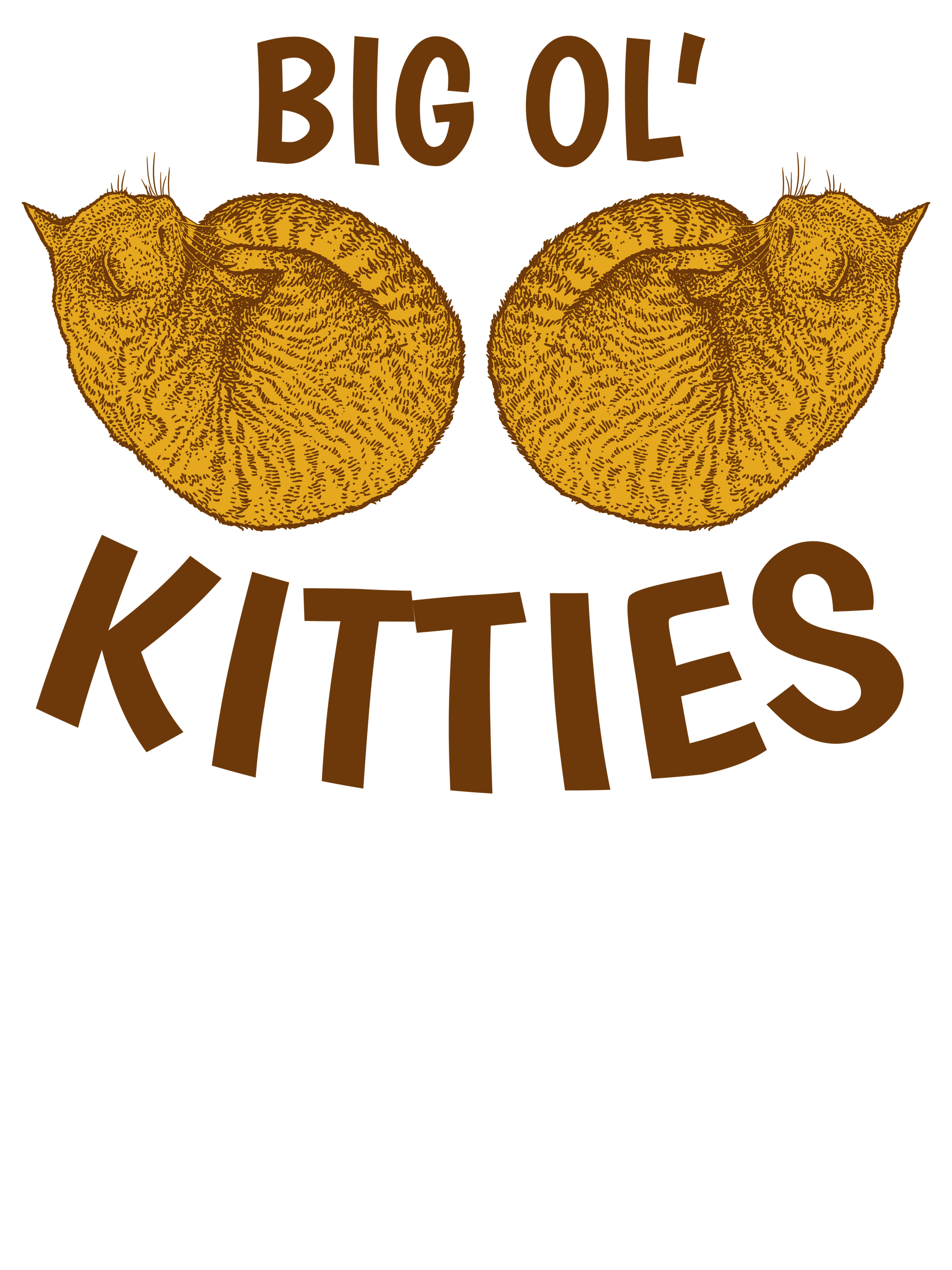 Inappropriate Big Kitties T-Shirt