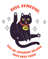 Just Bite Someone Cat T-Shirt