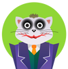 The Joker Cat T-Shirt