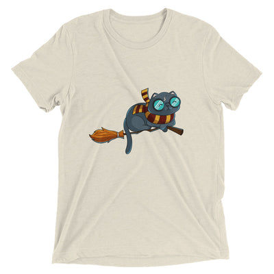 Hairy Pooper Flying Cat T-Shirt