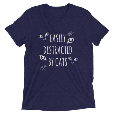 Easily Distracted by Cats T-Shirt