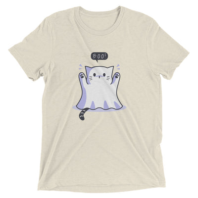 Cat Halloween Ghost T-Shirt