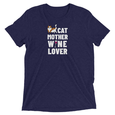 Cat Mother Wine Lover T-Shirt