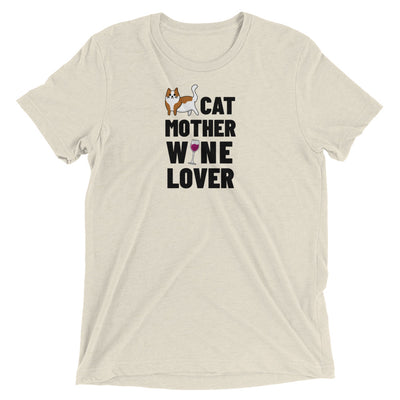 Cat Mother Wine Lover T-Shirt