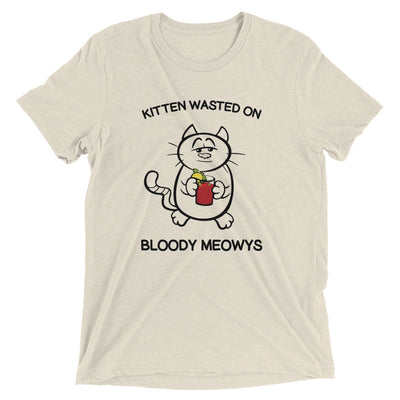 Wasted On Bloody Meowys T-Shirt